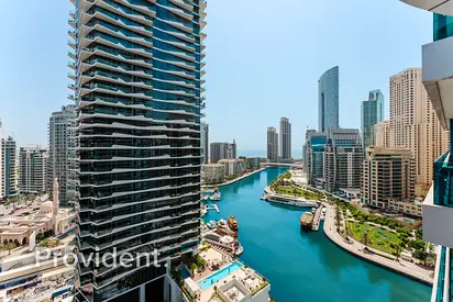 High Floor 2BR | Canal View | Unfurnished