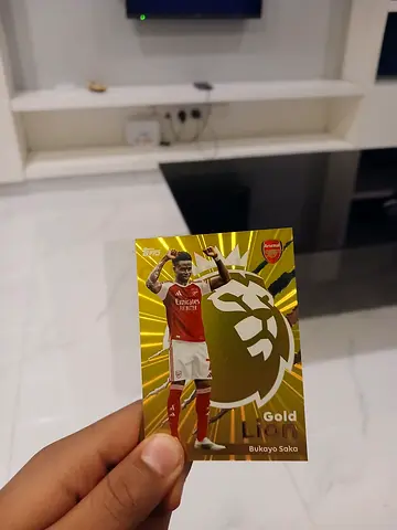 Topps Premier League 2025/26 Bukayo Saka Collectible Card