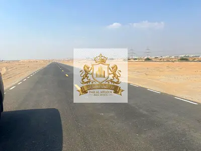 For Sale in Sharjah Al Mazraa Area Residential Land, 3725 sq ft, Prime Location on a 36m Street