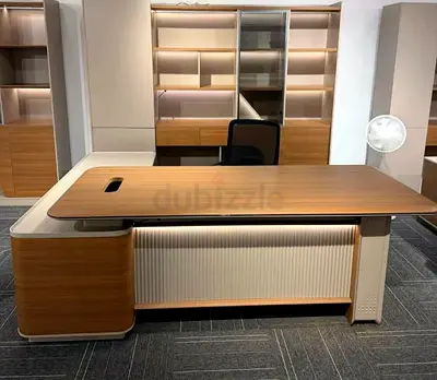 Brand new Luxury Quality L shape Wooden Table For manager Available