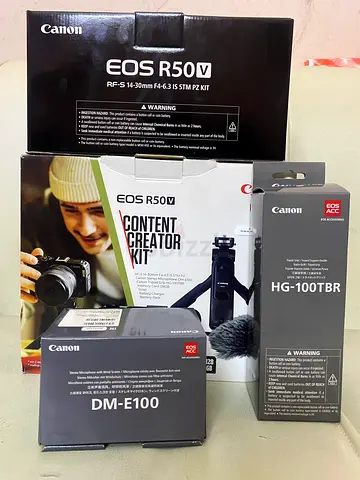 Canon R50v + Content Creator Kit