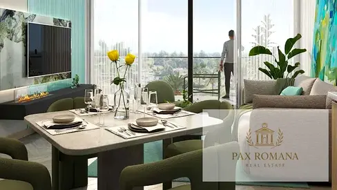 Modern 1BR Apartment | ELO 3 DAMAC Hills 2 | Balcony & Park Views | Furnished