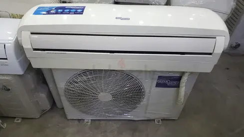 Used split air conditioner (complete indoor + outdoor units) - good condition