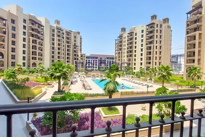 Full Pool View | Spacious 2BR | Private Balconies