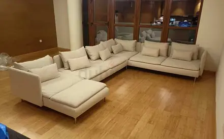 Ikea soderhim sofa beige