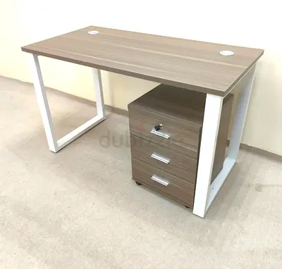 Office table wooden steel brand new
