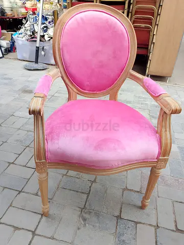 Title is beautiful pink chairs for sale original wood