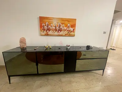 Mirrored Designer Console / TV Unit