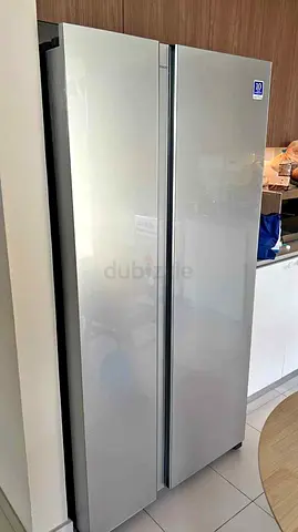 Hitachi Glass door Side by Side Refrigerator Excellent Condition