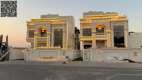 Luxury classic villa in Al-Haliou 2 – directly from the owner. Two floors and a roof. Price includes registration and ownership fees.