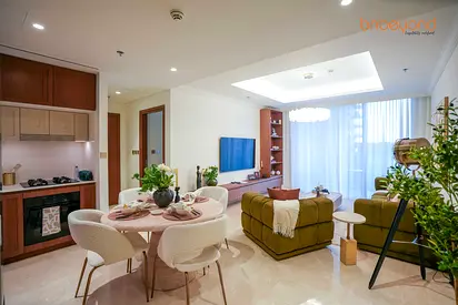 Luxury 1BR | Private Beach Access | Emaar Beachfront | Fully Furnished | All Bills Included