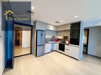 شقة حديثة بغرفة نوم واحدة | شرفة وإطلالة على المدينة | Arjan Living