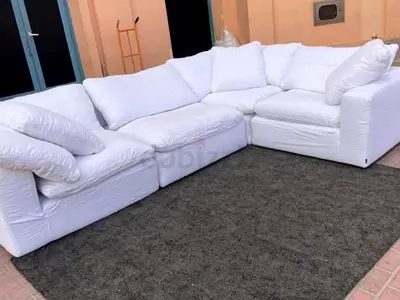 Marina home luscious modular sofa with footstool
