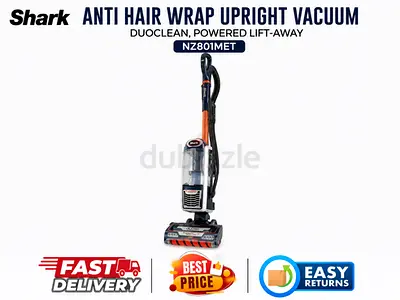 Shark Anti Hair Wrap Upright Vacuum – NZ801MET - New - Free Delivery
