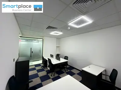 Spacious Furnished Offices For Rent | DED Approved Ejari | DEWA, Chiller & Wi-Fi Free |