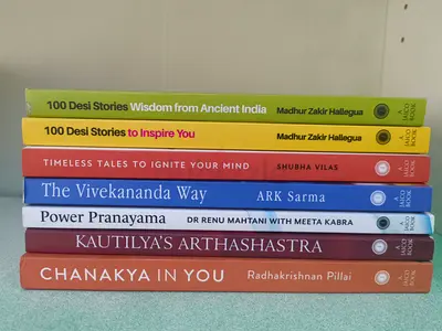 Bundle: 6 Indian Philosophy  Self-Help Books (Chanakya, Vivekananda, Kautilya, Pranayama)