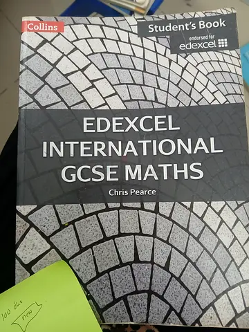 Edexcel international GCSE maths