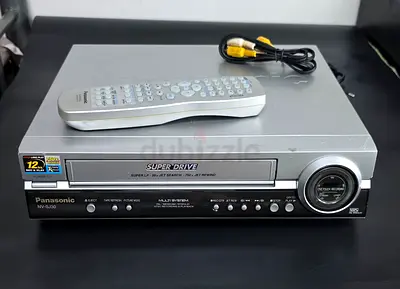 Vintage Panasonic VCR (NV-SJ30) - Excellent Condition with Remote  Cables