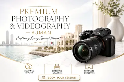Beautiful Memories Guaranteed: Professional Photography  Videography Ajman