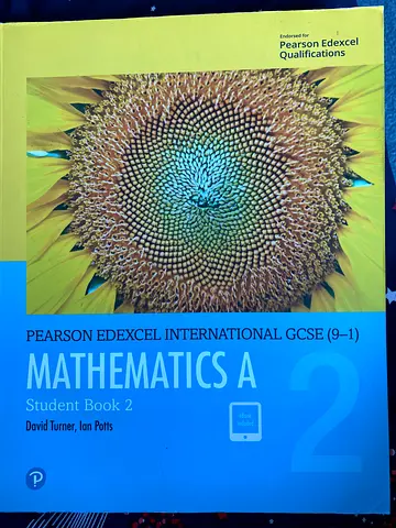 Pearson Edexcel International GCSE Mathematics A Student Book 2 (9-1)