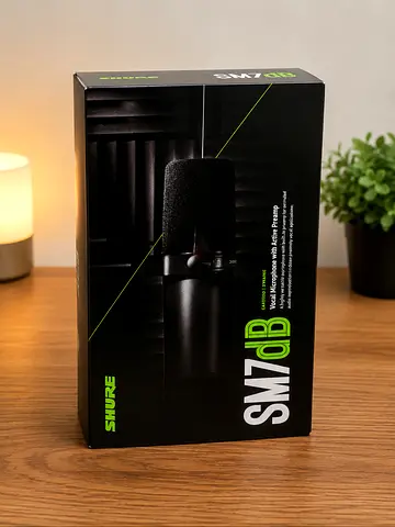 Shure SM7dB Vocal Microphone Brand New