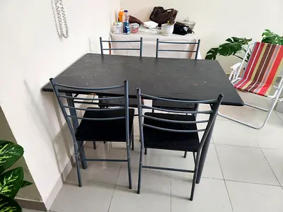 Dining set with 4 chair