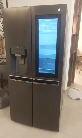 LG side by side refrigerator instaveiw