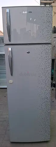 Nikai Refrigerator double door, condition cooling perfect, color silver grey