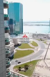 A unique apartment for sale in Al Khan, consisting of two rooms and a living room divided into three