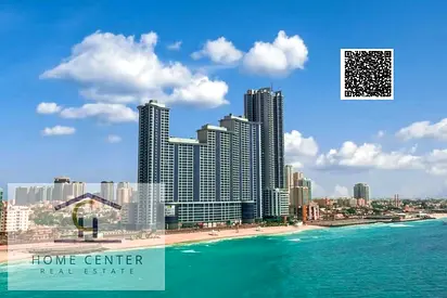 Spacious 2-Bedroom Apartment with Full Sea View | Corniche Residence | AED 75,000 Yearly