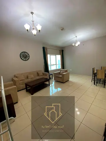 A unique opportunity to own a spacious apartment in one of the best residential towers: two bedrooms and a living room - Orient Towers - Ajman
