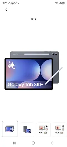 Samsung Galaxy Tab 10 Plus with (Wi-Fi and 5G) - New device with warranty and bill (Only 3 months)