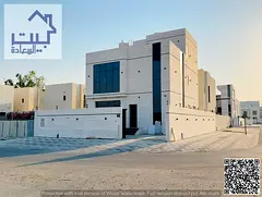Villa for sale in Al Helio 2, Ajman. Freehold &amp; registration included. On main road near service