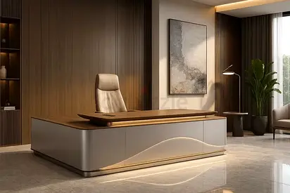 Executive L shape table
