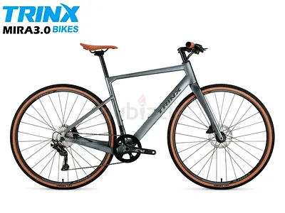 Hybrid bike Carbon trinx Mira 3.0 hydraulic brake light wight