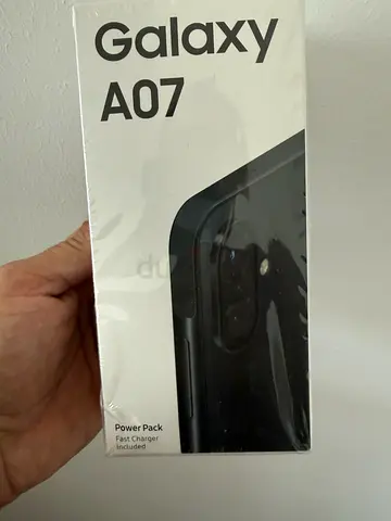 Brand new Samsung Galaxy A07 (sealed) - 2026 model opened only with case and original charger 25w
