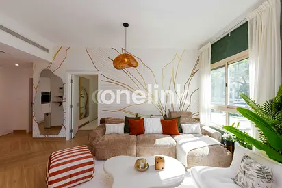 Bohemian-Inspired Fully Furnished 1-Bedroom | Private Balcony | Al Dhafrah 4, The Greens