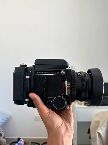 Mamiya RB67 Pro S medium format film camera body with lens and extra 645 back (used)