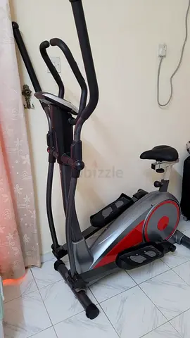 Used Upright Exercise Bike with Digital Console - Good Working Condition