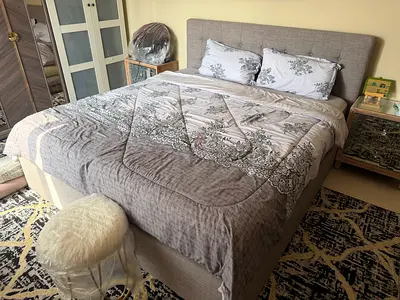King size bed with mattress