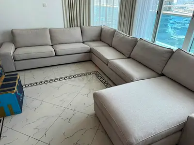 Ikea kivik ushape sofa beige