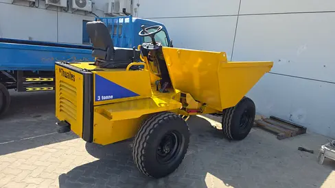 Bar bending machines and dumper 3 ton