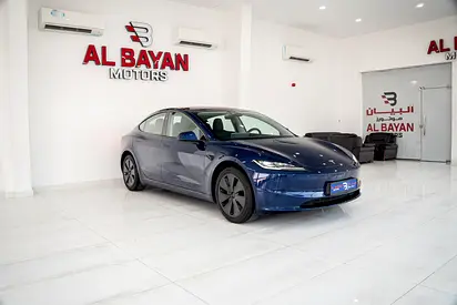 تيسلا موديل 3 standard ازرق /اسود 2024 (خليجي)
