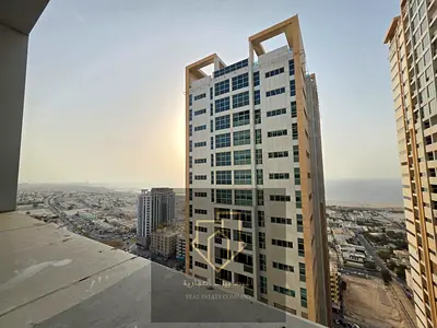 Direct Sea View 2BR 1490 Sq. ft. with 2 Balconies Ajman One