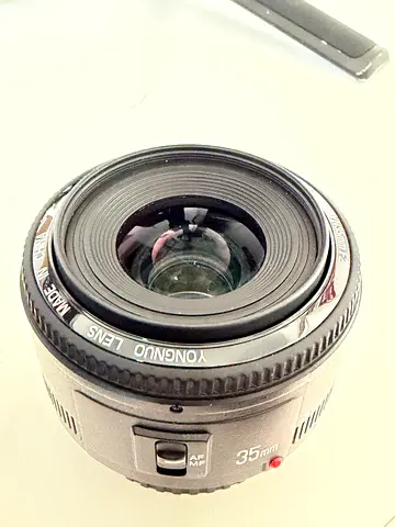 Yongnuo 35mm f/2 Prime Lens (Canon Mount) - Used