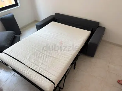 Ikea vimle two seater sofa bed with mattress