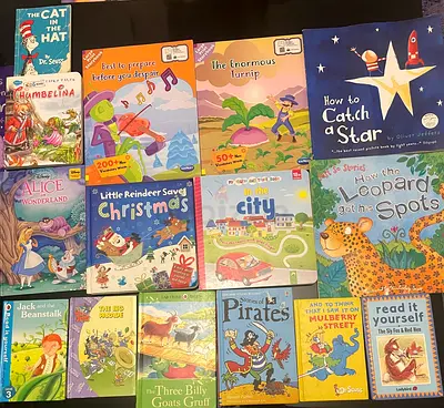 Assorted Childrens Story Books Collection