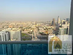 Beautiful three-bedroom apartment for annual rent in Sharjah Al Taawun | Free parking | Master bedro