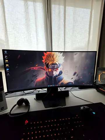 LG UltraGear 34 Curved Ultrawide Gaming Monitor – 3440x1440 160Hz