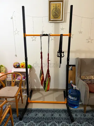 Kids Adjustable Pull-up and Dip Station / Home Workout Rack strong brand new